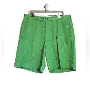 Brooks brothers swordfish embroidered shorts